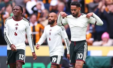 Man Utd tung 21 cú sút vẫn thua vì chất lượng dứt điểm chạm đáy