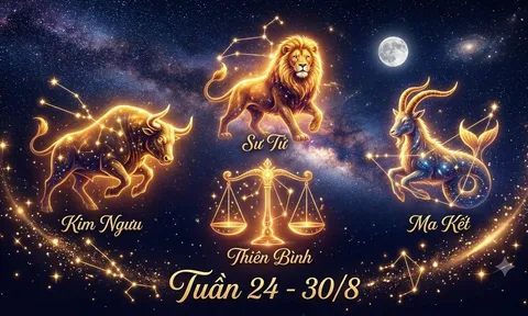 4 cung hoàng đạo may mắn tuần mới 24 - 30/8: Tài chính rộng mở, có lộc tiền không phải ai cũng gặp