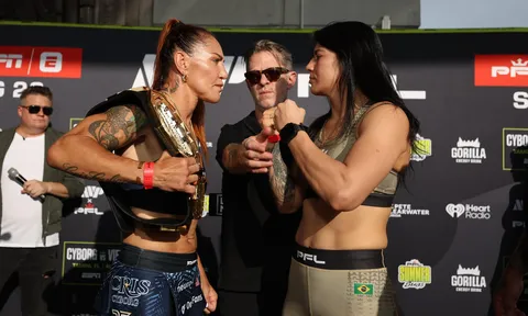 Kết quả PFL Tampa: Cris Cyborg đối đầu Ketlen Vieira sau sự cố lố cân chấn động
