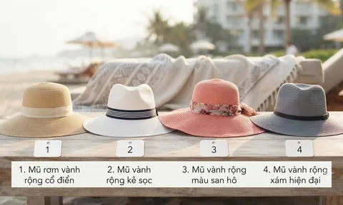 Trắc nghiệm: Chọn 1 chiếc mũ mà bạn thích nhất