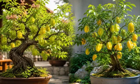 Trồng cây khế làm cảnh nên chọn khế chua hay khế ngọt?