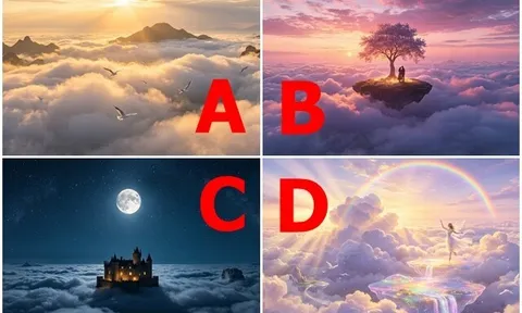 Trắc nghiệm: Chọn một biển mây, biết ngay độ viên mãn trong chuyện tình cảm của bạn là bao nhiêu %