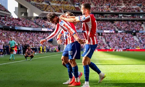 VAR và thẻ đỏ, Atletico nhọc nhằn hòa Villarreal 2-2