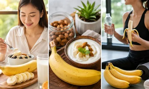 3 khung giờ ăn chuối chín giúp hỗ trợ tiêu hóa, người giảm cân nên biết