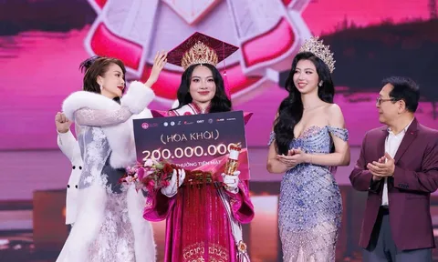 Nữ sinh Y Hà Nội đăng quang Hoa khôi Sinh viên Việt Nam 2026