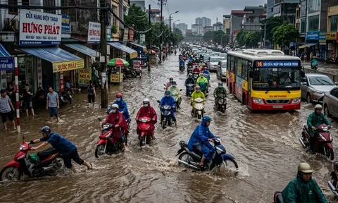 Bão số 4 tiếp tục “đứng yên”, miền Bắc mưa lớn đến bao giờ?