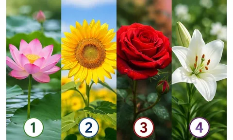 Chọn 1 bông hoa để xem 7 ngày tới bạn gặp may mắn hay khó khăn thế nào