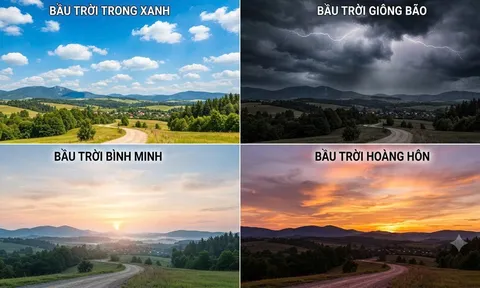 Trắc nghiệm: Lựa chọn 1 bầu trời mà bạn cảm thấy ấn tượng nhất