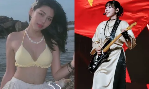 Cô gái bán cơm gà đánh guitar đang được tìm kiếm nhiều nhất: Là Thủ khoa đa tài có body nóng bỏng như hoa hậu