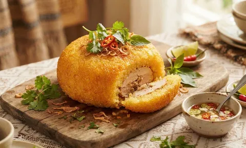 Cách làm gà bó xôi ngon tại nhà