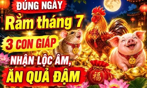 Đúng ngày Rằm tháng 7, 3 con giáp nhận Lộc Âm, ăn quả đậm