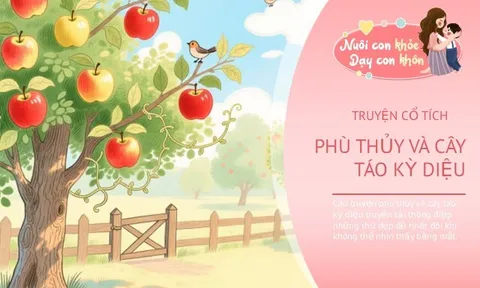 Truyện cổ tích: Phù thủy và cây táo kỳ diệu