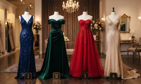 Chọn chiếc váy dạ hội bạn thích nhất