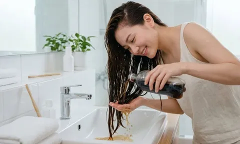 Mẹo gội đầu bằng coca giúp tóc bóng mượt, bồng bềnh, cả tuần không bết