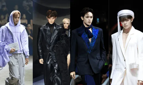 DYLAN (UPRIZE) liên tiếp giữ vị trí First Face, visual lai Tây gây chú ý trên sàn runway