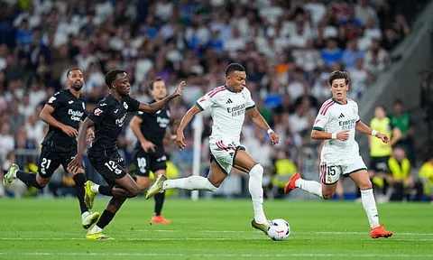 Mbappe lập hat-trick, Real Madrid vùi dập Sociedad
