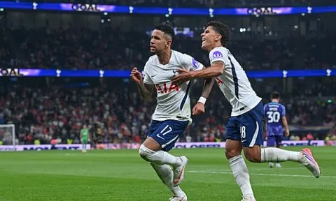 Tân binh ghi dấu ấn, Tottenham thắng tưng bừng 5-1 ở Cúp Liên Đoàn