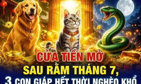 Cửa Tiền mở sau Rằm tháng 7, 3 con giáp hết thời nghèo khổ