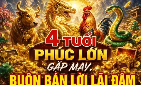 4 tuổi Phúc lớn gặp may, buôn bán lời lãi đậm