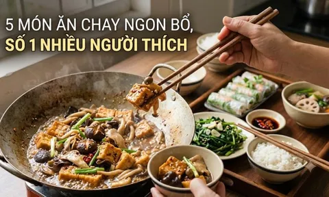 5 món ăn chay ngon bổ, số 1 nhiều người thích