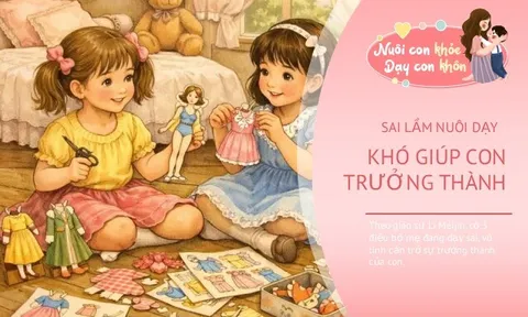 Kiểu yêu thương này của bố mẹ tưởng tốt, nhưng vô tình đẩy con vào cuộc sống khó khăn hơn