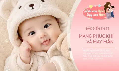 Phỏng đoán em bé sinh ra mang mệnh giàu sang và phú quý thông qua 3 đặc điểm này