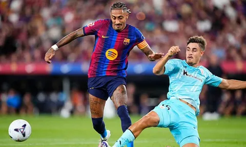 Chấm điểm Barcelona: Raphinha gánh vác hàng công; "Ông chủ" Pedri