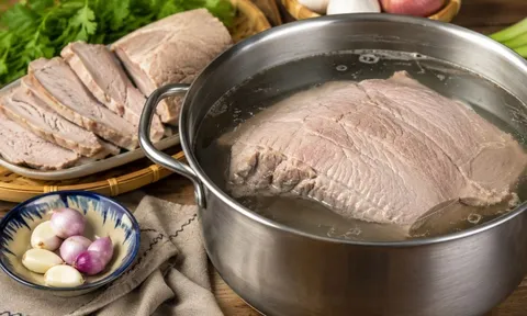Luộc thịt nên cho vào từ nước lạnh hay nước sôi? Làm sai bước này nên thịt hay khô