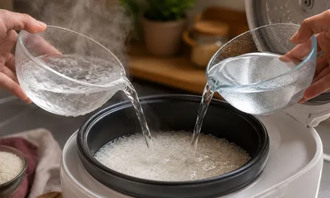 Nấu cơm bằng nước nóng hay nước nguội ngon hơn?