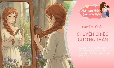 Truyện cổ tích: Chiếc gương thần