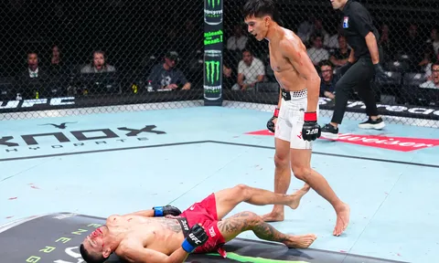Màn ra mắt chấn động tại UFC Shanghai: Bilal Hasan hạ knock out đối thủ bằng một đấm, ăn mừng kiểu Michael Jackson