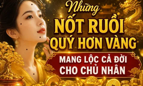 Những nốt ruồi quý hơn vàng mang lộc cả đời cho chủ nhân