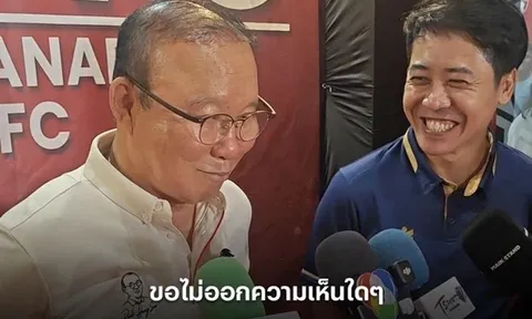 Thầy Park ghi điểm khi bị báo Thái hỏi khó về Việt Nam