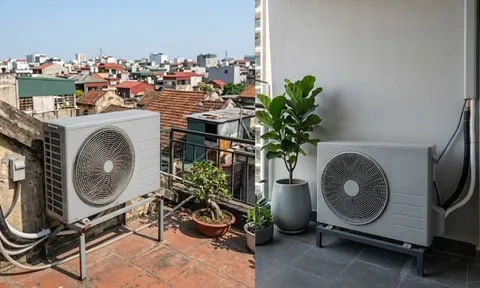 Cảnh báo quan trọng tới những nhà để cục nóng ngoài ban công, trên mái nhà