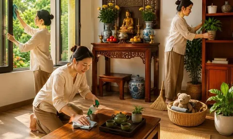  Hết tháng 7, đón tháng 8 âm: Người xưa thường thanh tẩy không gian sống, vì sao, làm thế nào?