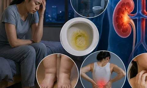 Những dấu hiệu xuất hiện vào buổi tối có thể cảnh báo vấn đề ở thận nhưng nhiều người vẫn bỏ qua