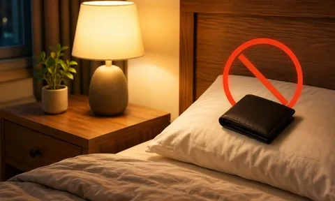 Vì sao người xưa nói không nên để ví tiền ở đầu giường?