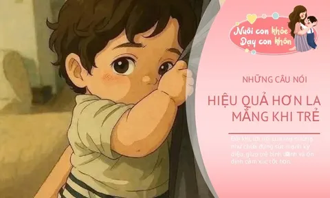 Khi con khóc nhè, 6 câu này có hiệu quả hơn 100 câu quát mắng