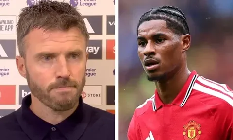 MU đại thắng 5-2, Carrick hết lời khen Rashford, Mainoo
