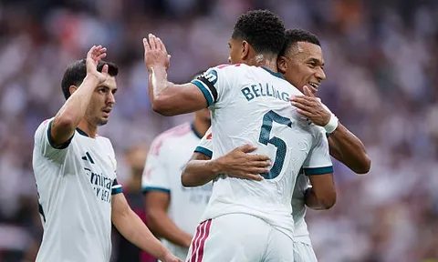 Vũ điệu của Bellingham giúp Real Madrid đè bẹp Malaga