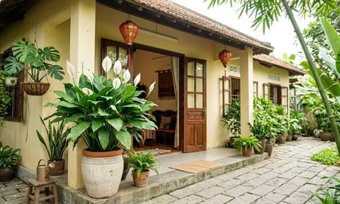 3 vị trí tốt nhất trồng cây Lan Ý hút lộc