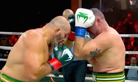 Glover Teixeira đánh ngã 'Shogun' Rua, áp đảo trong trận quyền Anh 8 hiệp
