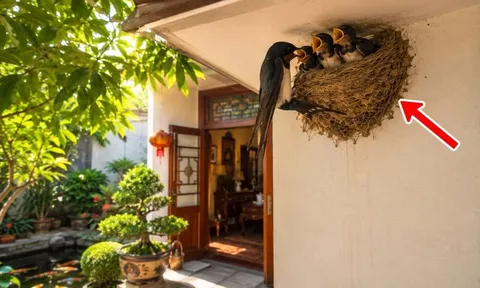 5 vật vào nhà làm tổ báo hiệu phong thuỷ rất vượng