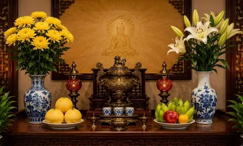 Vì sao không nên để hoa giả, cây giả trên ban thờ? Người xưa có lý do để kiêng kỵ