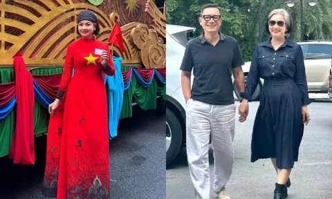 Cô bé 14 tuổi theo đoàn nghệ thuật nay là NSND mang hàm Đại tá diễu hành ở A80, hạnh phúc bên chồng nguyên Giám đốc