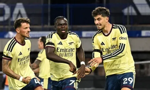 5 dấu ấn Aston Villa 0-1 Arsenal: Cái duyên ghi bàn nơi Saka; Arteta thể hiện tài cầm quân