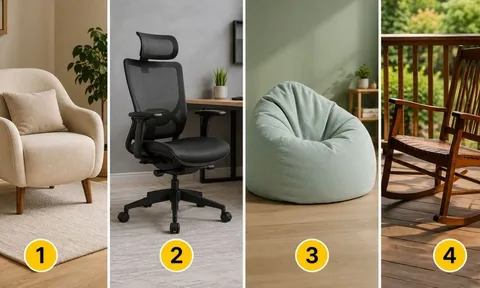 Chọn 1 chiếc ghế, đoán cách bạn xử lý áp lực: Nhìn lựa chọn là biết bạn thuộc kiểu nào?