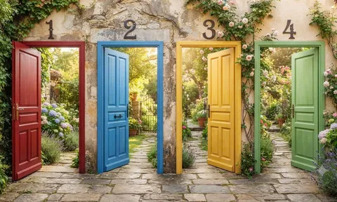 Hãy chọn cánh cửa bạn muốn bước qua