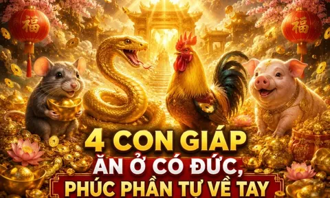 4 con giáp ăn ở Có Đức, phúc phần tự về tay