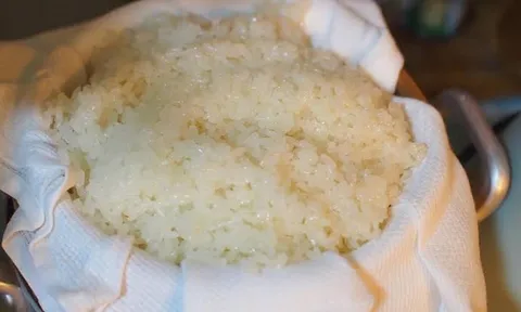 Mẹo nấu xôi dẻo thơm, để cả ngày không cứng